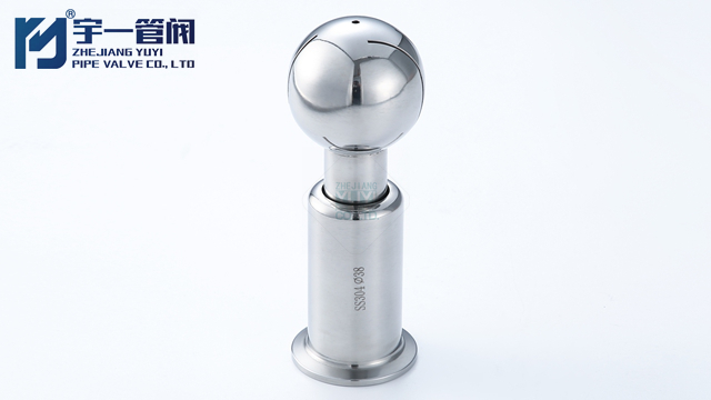 雙卡盤旋轉(zhuǎn)清洗球廠家直銷 歡迎咨詢 浙江宇一管閥供應(yīng);