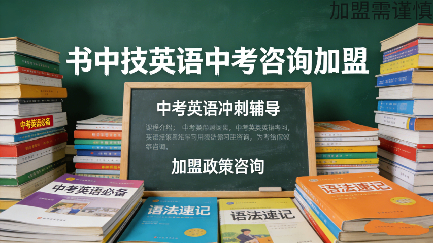 山东蓝海赛道书中技中高考提分加盟,书中技中高考提分加盟