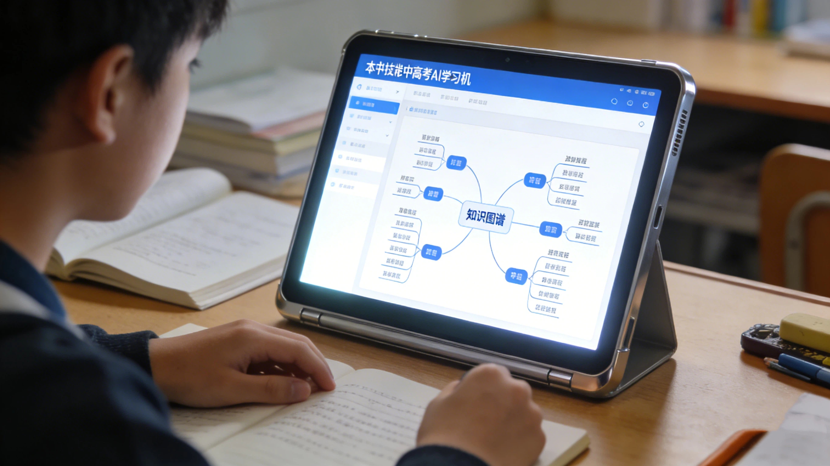 2026 年 AI 教育落地 書中技推出中高考 AI學習機