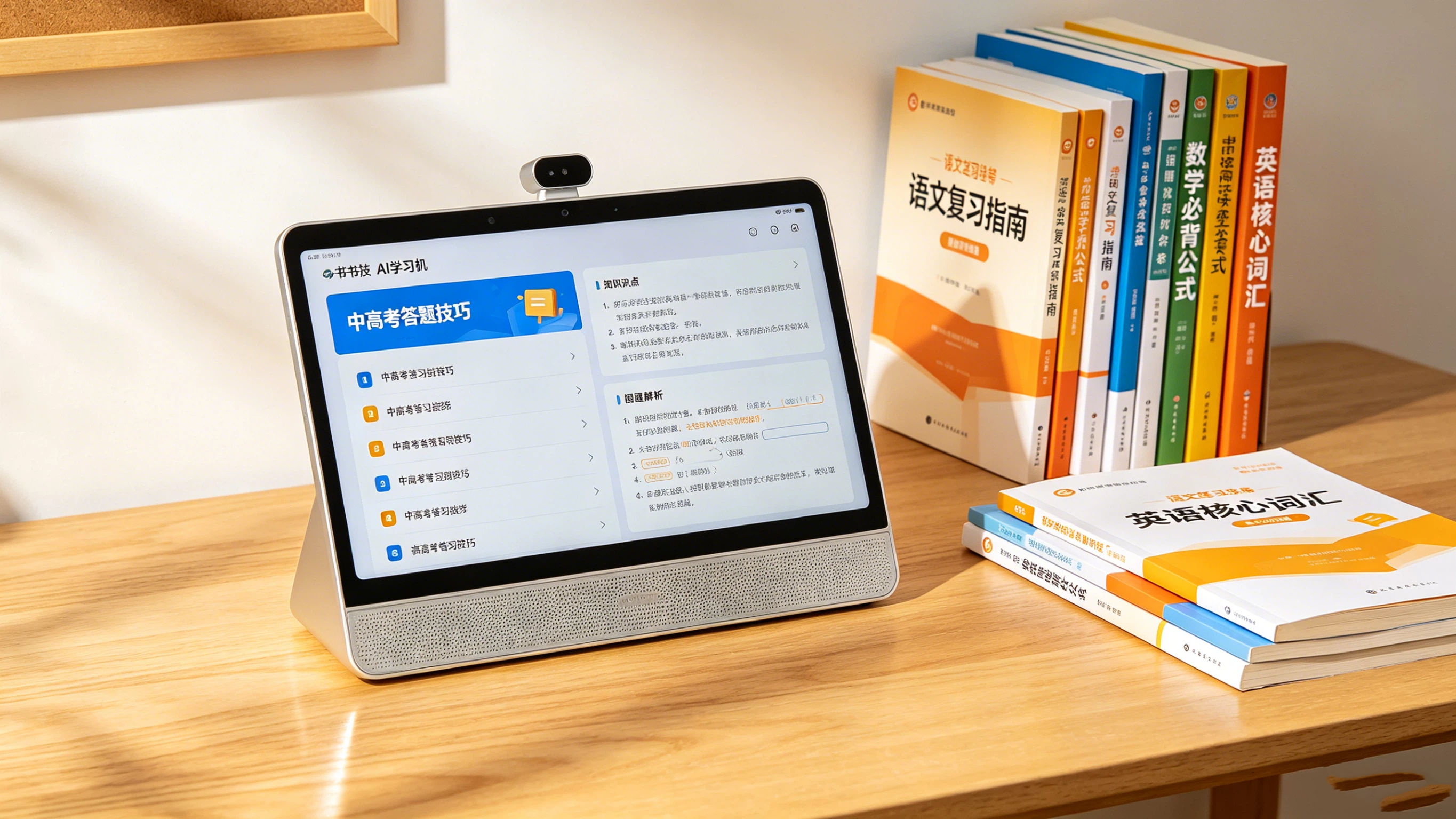 書中技乘教育數字化東風 以 AI + 標準化教研 帶領中高考