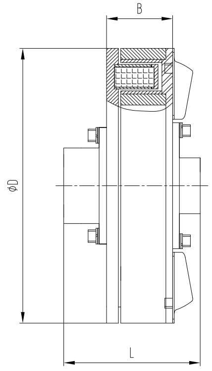 Fixed Speed Basic Model Cylinder Type (FBM-C) Magnetic Coupling