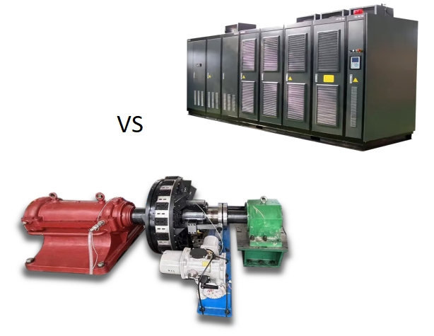 
Comparison of Permanent Magnet Coupler Speed Control and Variable Frequency Speed Control