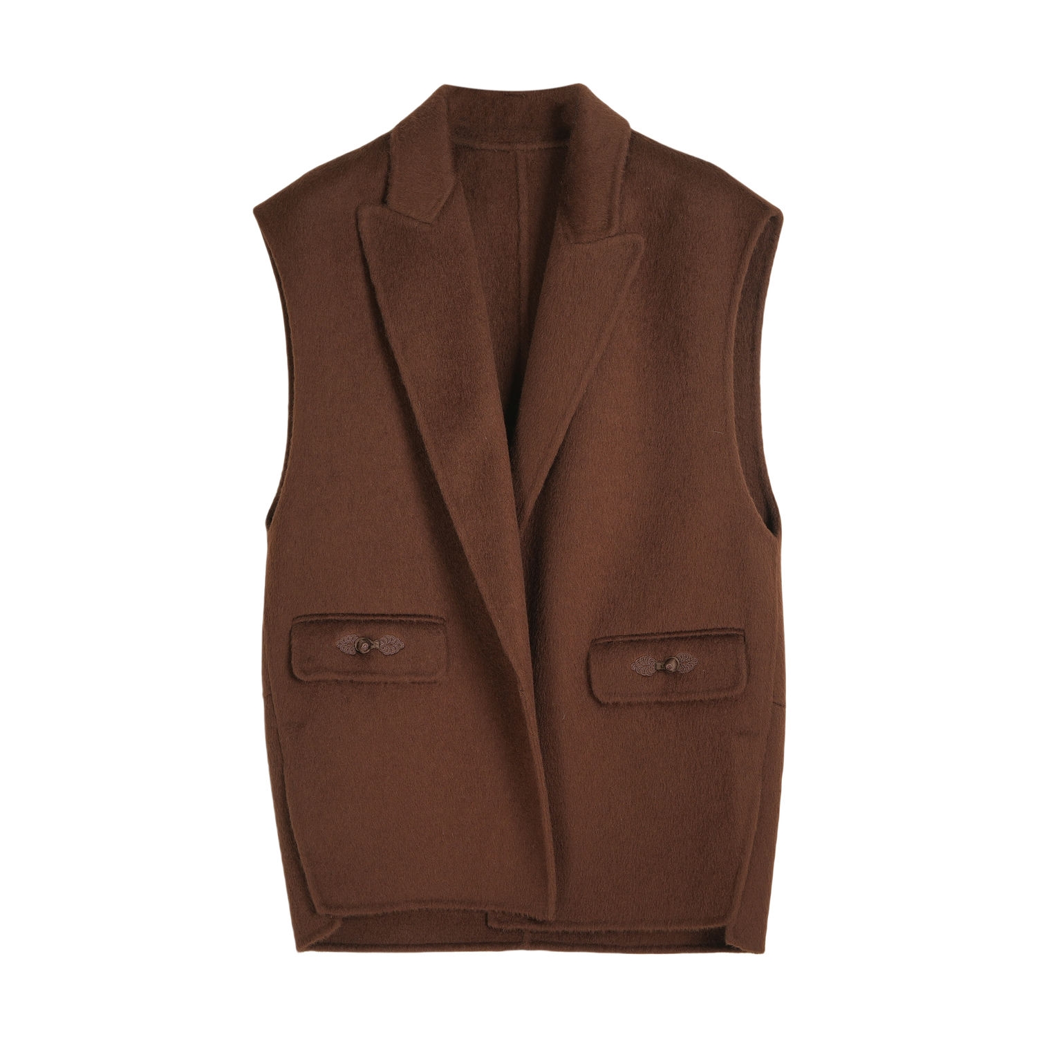 Cashmere Blend Short Vest