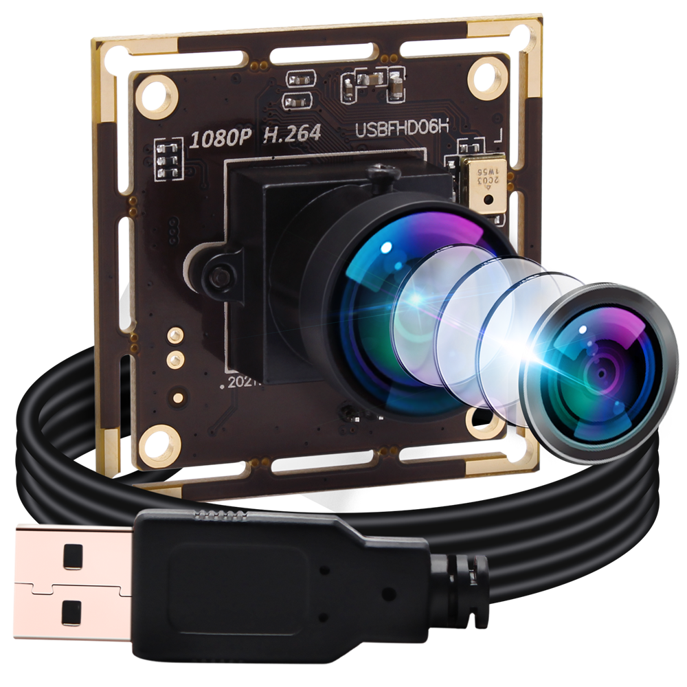 Buy ELP Fisheye 2MP USB Camera Module with IMX323 Sensor - Low Light ...