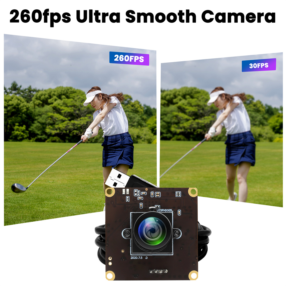 High Frame Rate USB Camera Module - Mini Motion Video Camera Wholesale