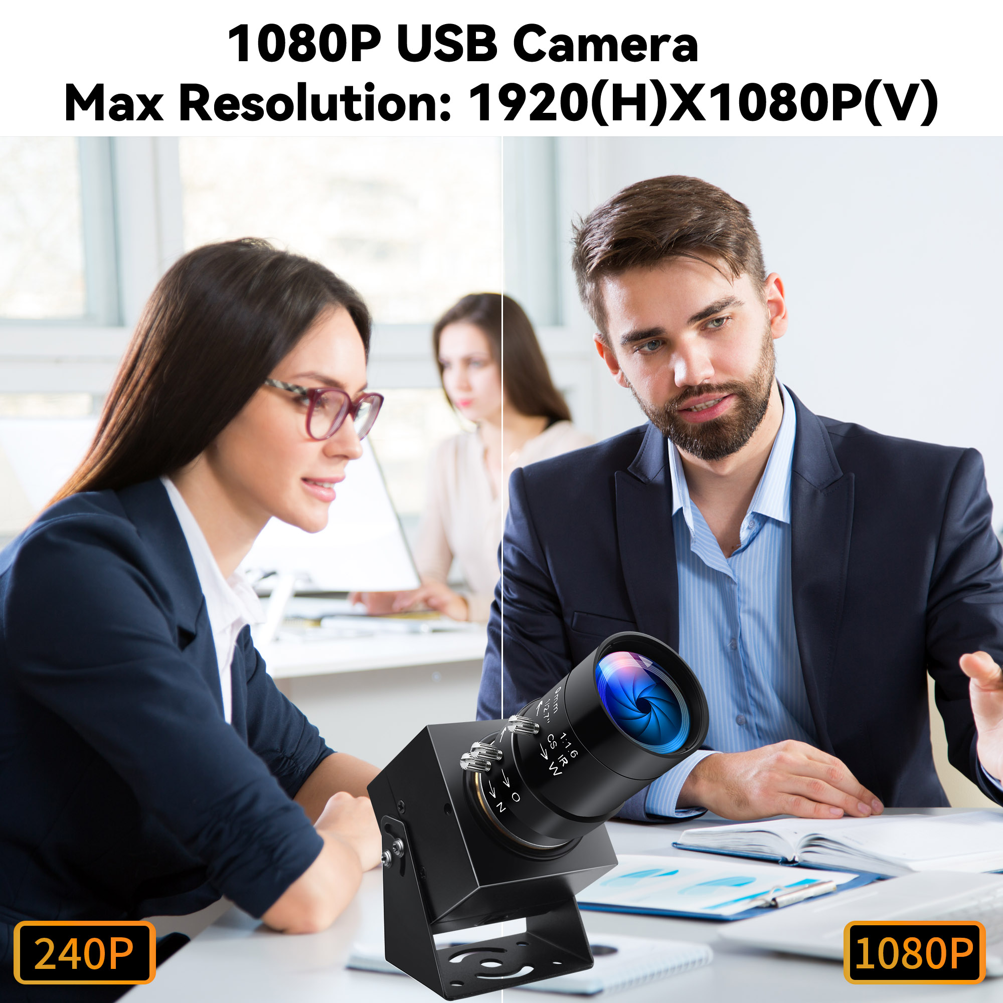 ELP USB Camera OV2710 - 1080P 100fps High Speed Webcam