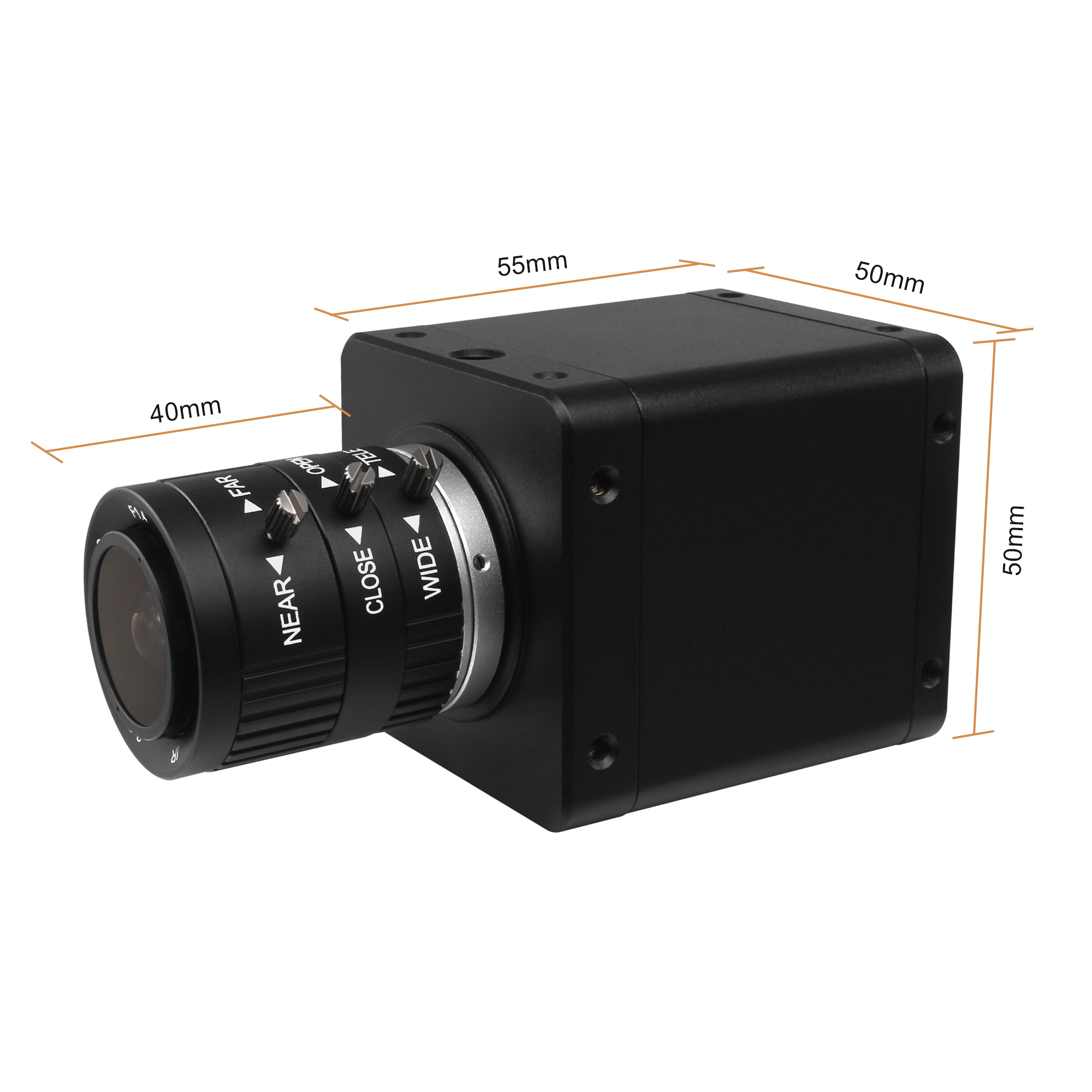 ELP IMX678 4K 60fps H.264 Industrial Camera with HDMI and USB 3.0 Low Light &amp; HDR and 3.6-10mm Manual Zoom Lens (3X Optical Zoom)