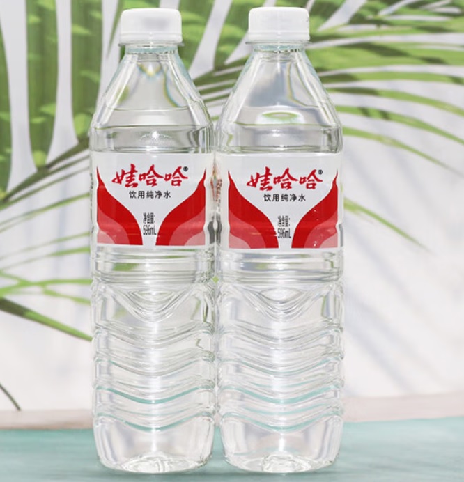 What kind of purification process does Wahaha Pure Water use?