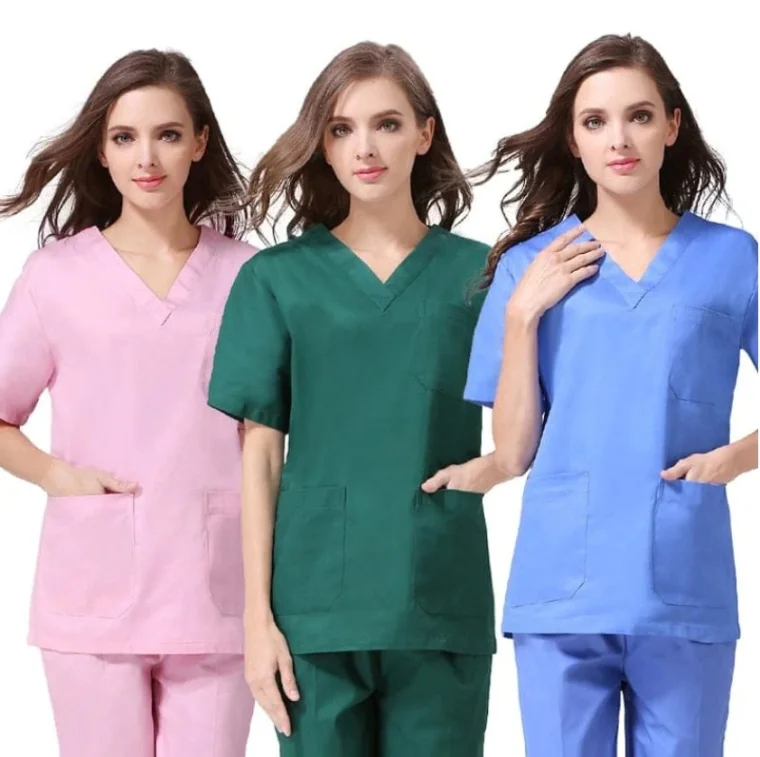 Custom Salon Wear Nursing Hospital Scrubs Uniforms
