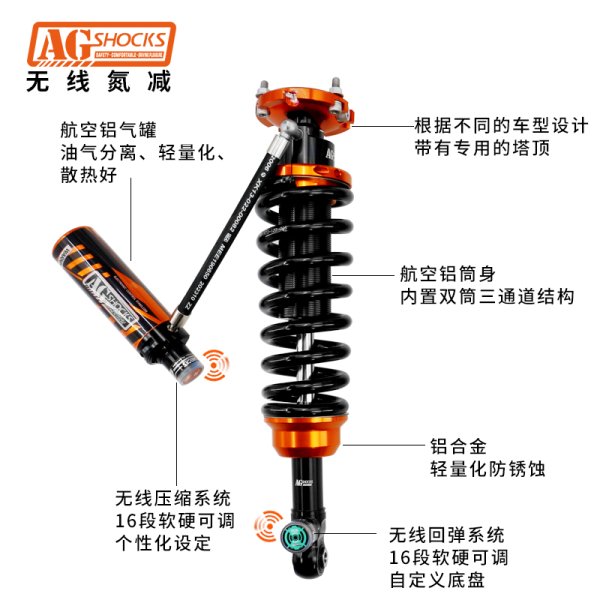 豐田L(fēng)C200第三代無線電控氮?dú)鉁p震器