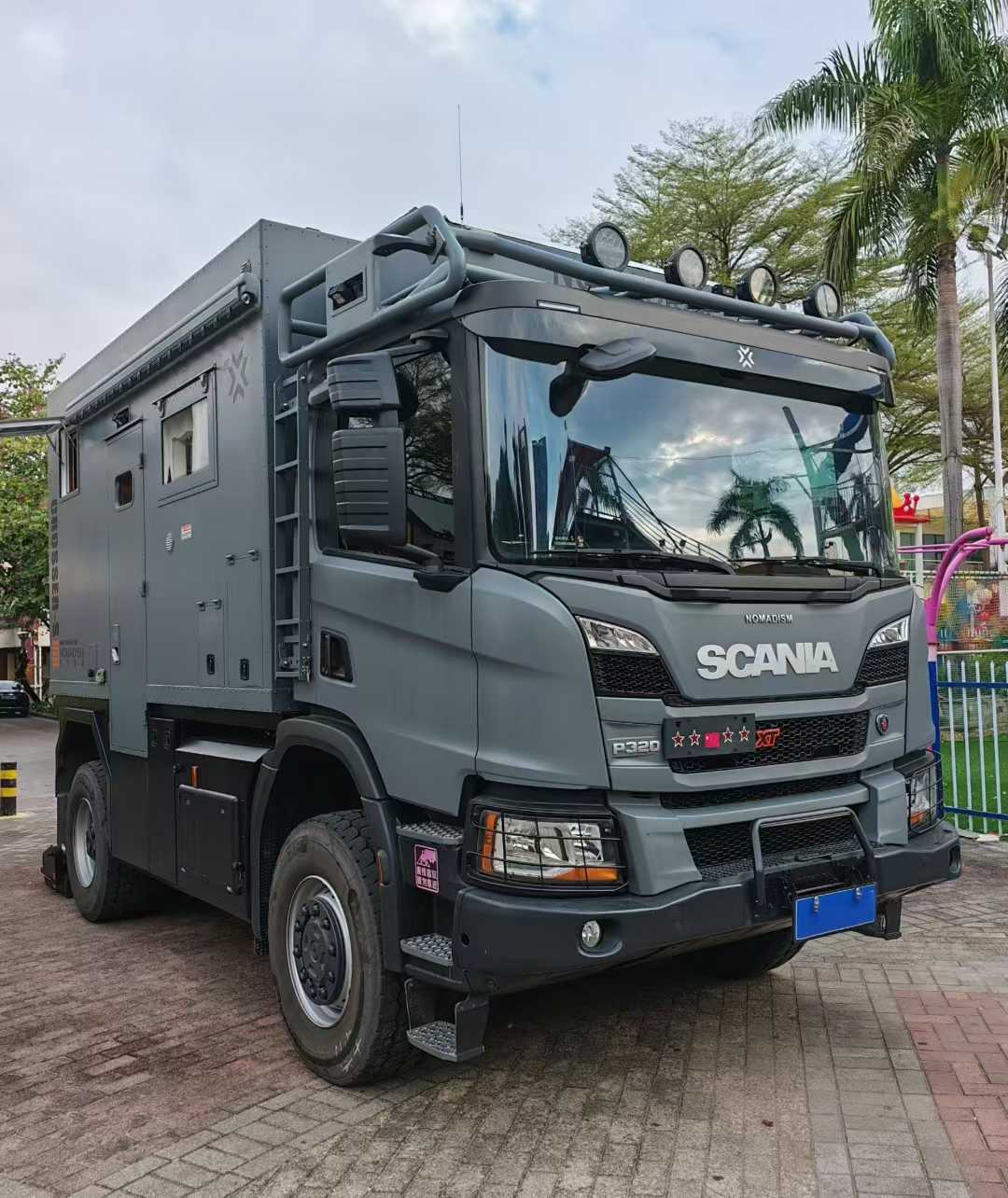 房车无线减震