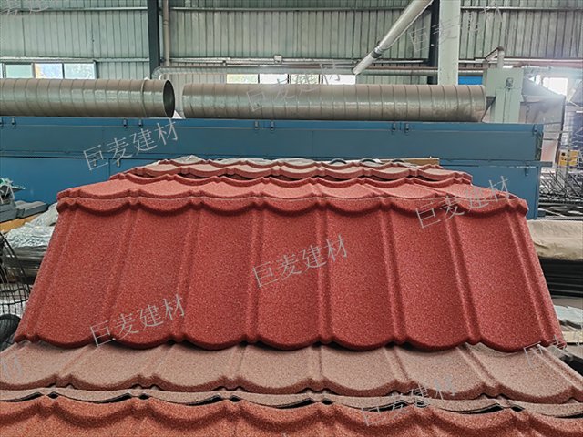 自建房彩石金屬瓦現貨經營,彩石金屬瓦