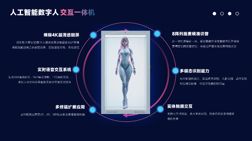 江蘇數字人交互一體機定制價格 術天人工智能科技供應