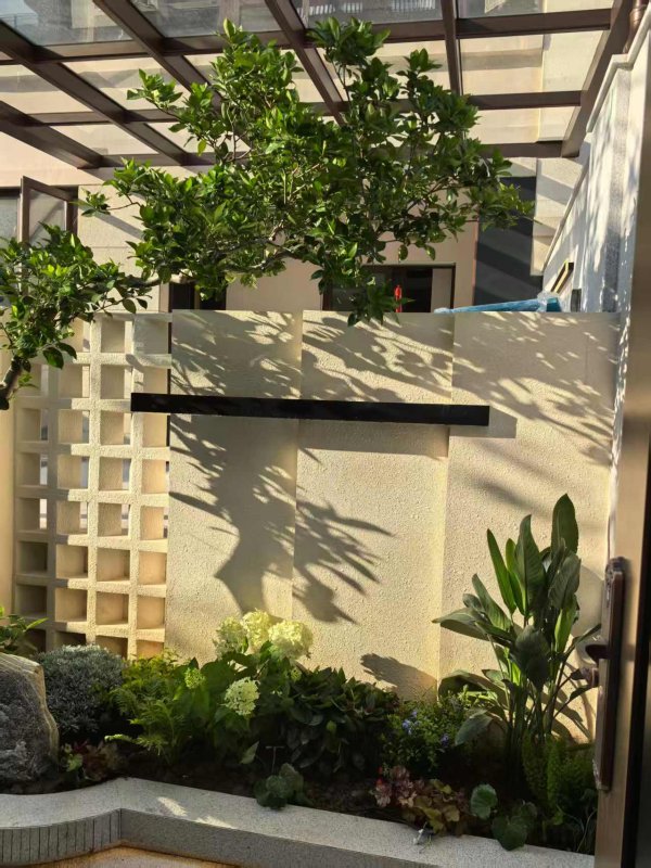 廣州番禺花語嶺南梁總別墅完工效果