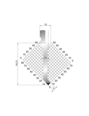 segmented press brake tooling