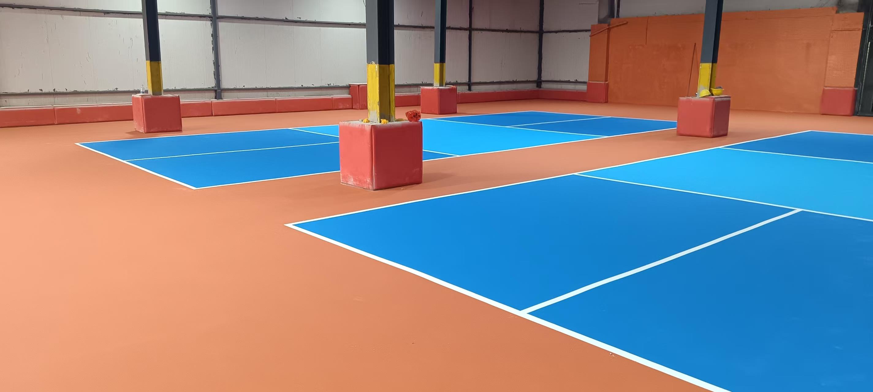 長沙匹克球運(yùn)動(dòng)中心-硬地丙烯酸球場完工