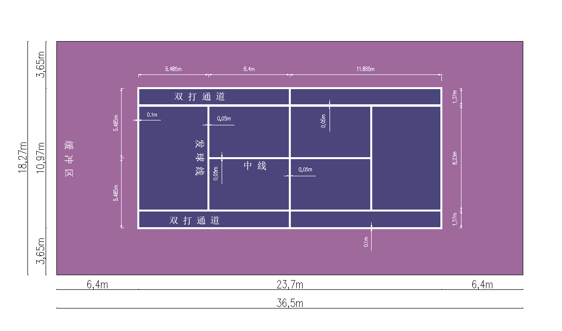 網(wǎng)球場(chǎng)是張“幾何試卷”？專業(yè)工廠帶你輕松拿滿分！