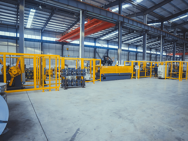 優(yōu)時吉博羅攜手伺華機械，共同打造了一條高效石膏板框架生產(chǎn)線