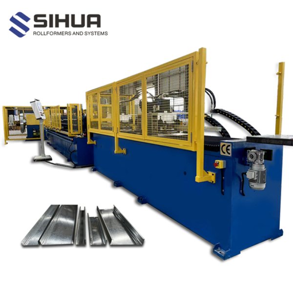 上海伺華全自動隔墻龍骨成型機：20年冷彎技術(shù)鑄就建筑工業(yè)化利器