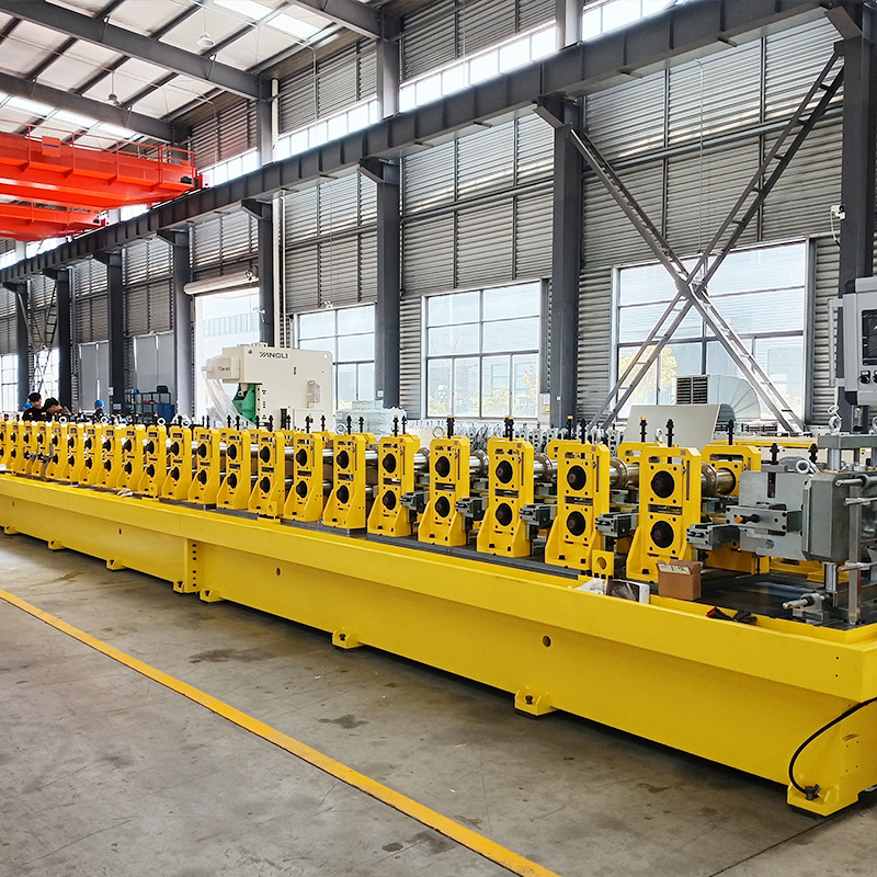 提供高速全自動(dòng)抗震支架冷彎成型機(jī)上海伺華精密機(jī)械供應(yīng)