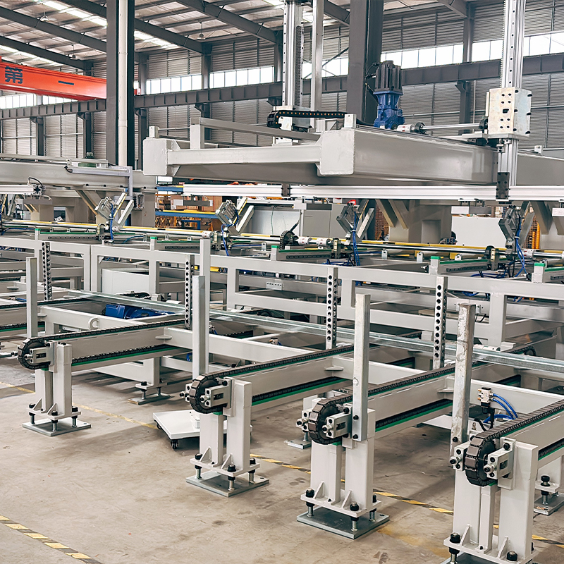 上海伺華直立倉(cāng)儲(chǔ)貨架成型機(jī)及配套一體生產(chǎn)線