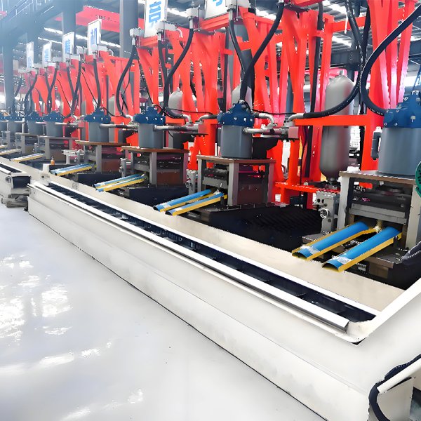 9 軸伺服賦能！上海伺華太陽能支架冷彎成型設備生產線，換型快精度高