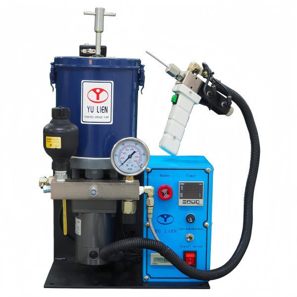 中國臺灣原裝友聯(lián) Yulien F80B 自動控壓電動油泵 桌面型黃油供料泵