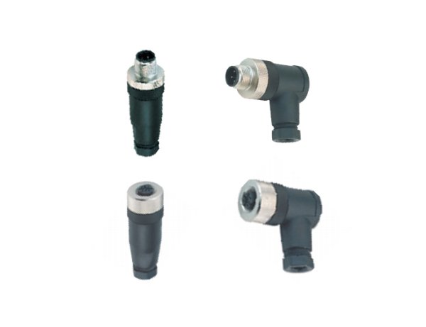 連接器 M12系列 MICRO 型 直頭/彎頭連接線