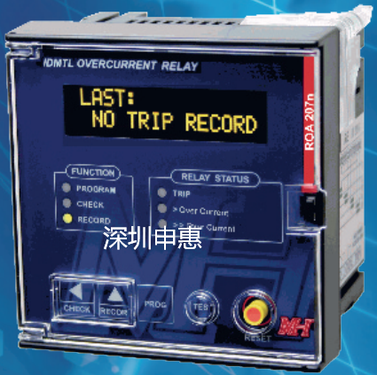 MH數(shù)顯過流繼電器ROA207n