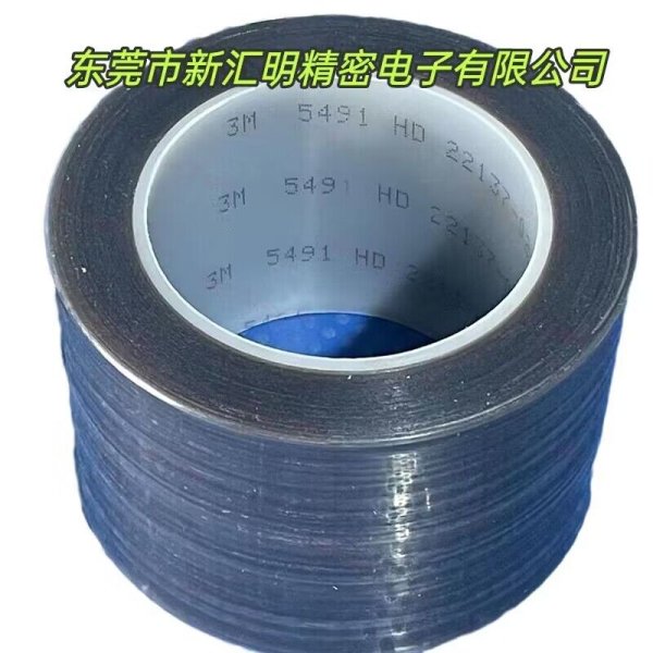 3M5491棕色PTFE薄膜膠帶特氟龍極低摩擦系數有機硅壓敏膠粘劑