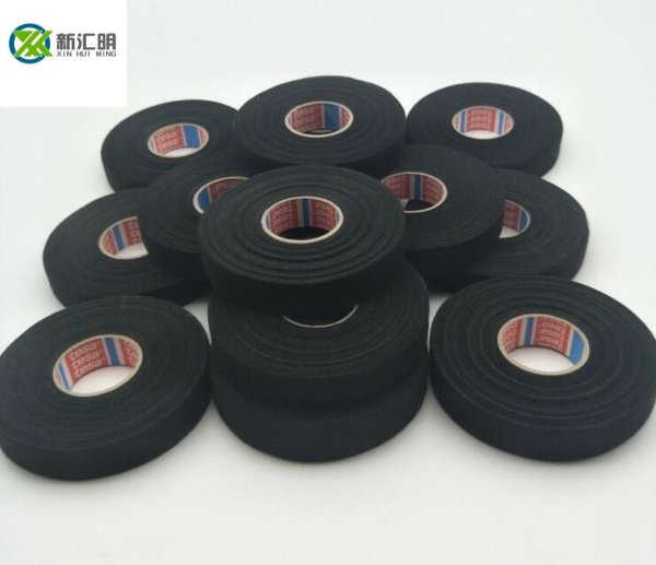 tesa51606 是一款厚PET絨布線束膠帶用于噪聲防護(hù)