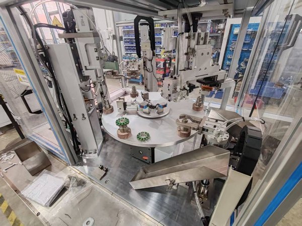 電機定子自動擰線浸錫機