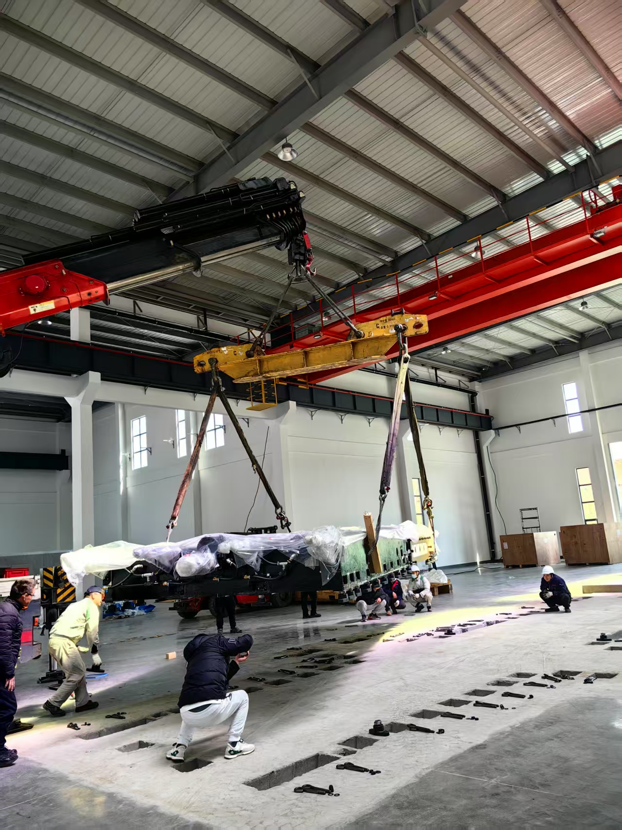 立車設(shè)備吊裝