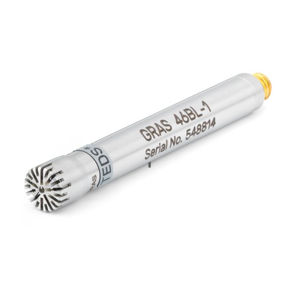 GRAS 46BL-1 1/4" CCP 壓力標準麥克風裝置, 高靈敏度