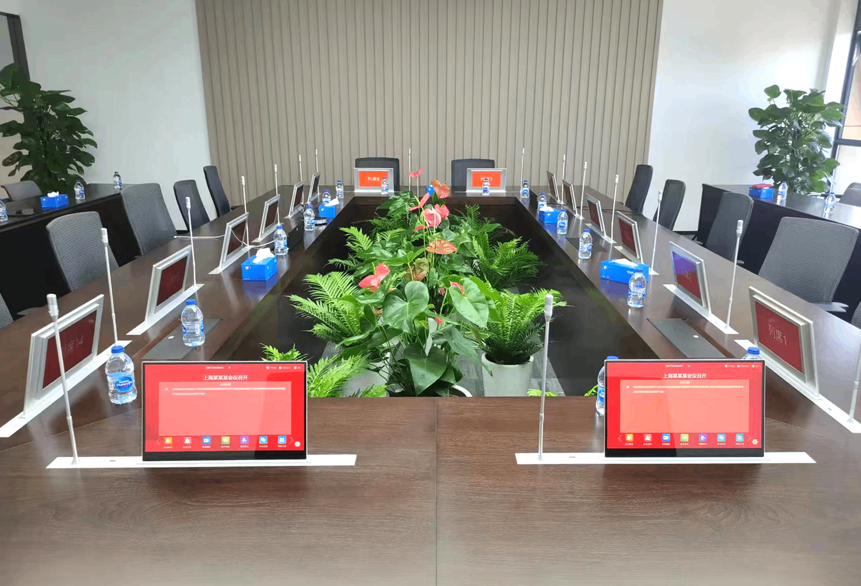 匠心臻選，顏質合一，銳進為上海邦中集團打造智能高效無紙化會議室