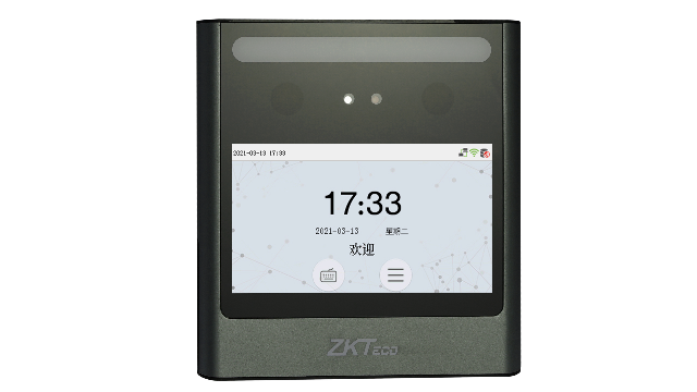 可见光人脸识别考勤机ZKTeco熵基,考勤机