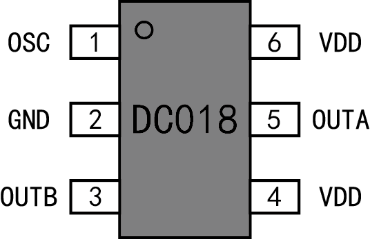C:/Users/DCDZ/Desktop/網(wǎng)站搭建/芯片示意圖/DC018/DC018 SOT23-6.pngDC018 SOT23-6
