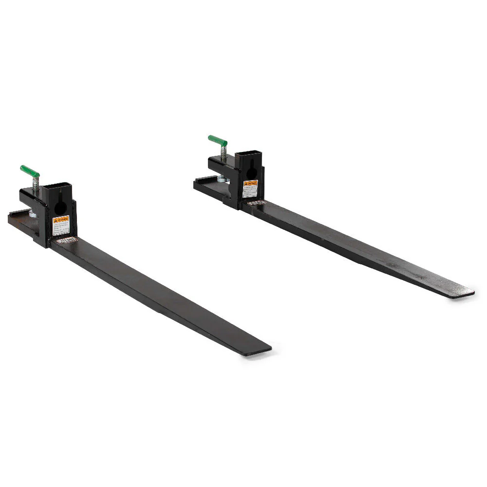 Heavy-Duty Clamp-On Pallet Forks