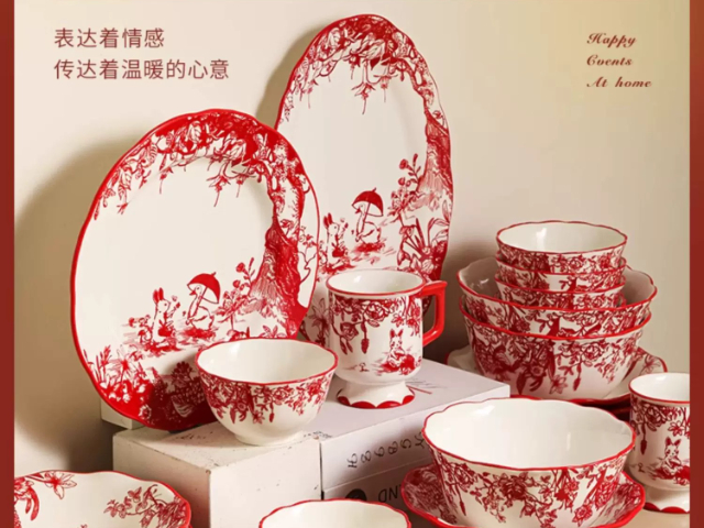 豪華陶瓷餐具施工管理,陶瓷餐具