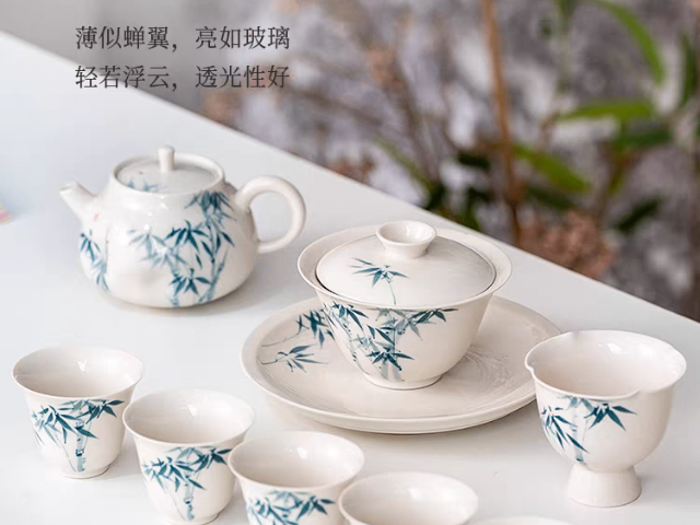 上海套装陶瓷茶具茶具组,陶瓷茶具