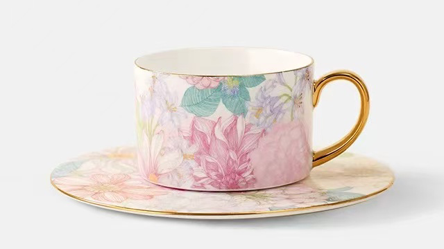 江西休閑陶瓷杯具套裝,陶瓷杯具