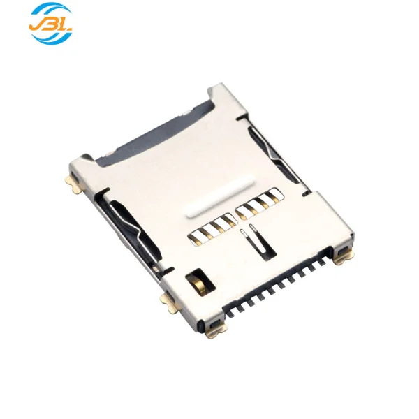 MICRO SD H1.80带卡托直插式卡座_不带屏蔽罩JBL102314662