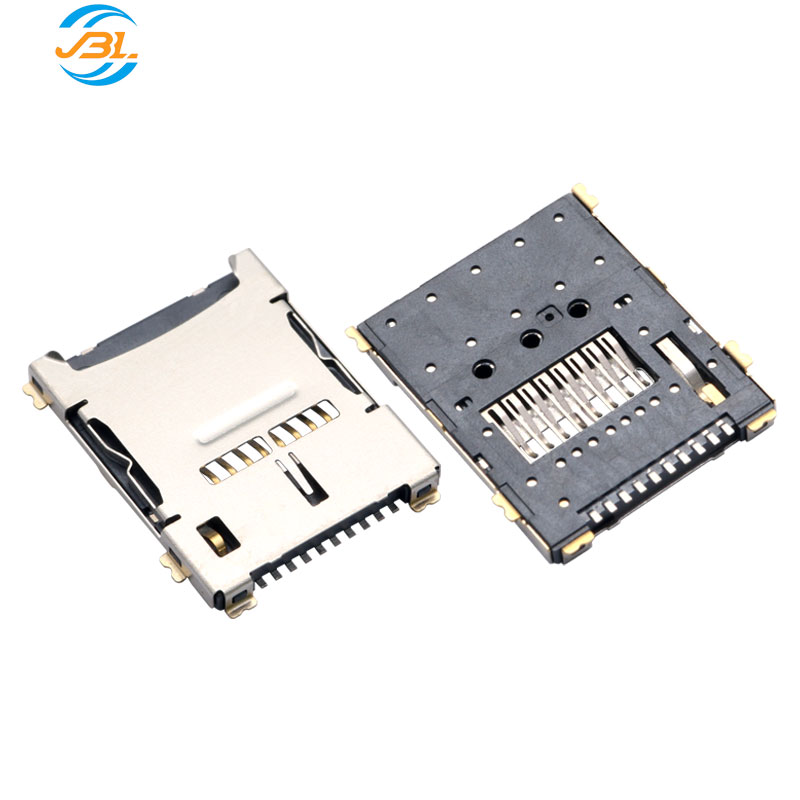 MICRO SD H1.80带卡托直插式卡座_不带屏蔽罩JBL102314662