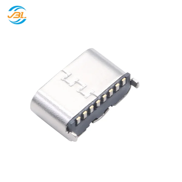 TYPE C 8PIN 立式H5.1 JBL-104628662_东莞市金比莱五金塑胶科技有限公司