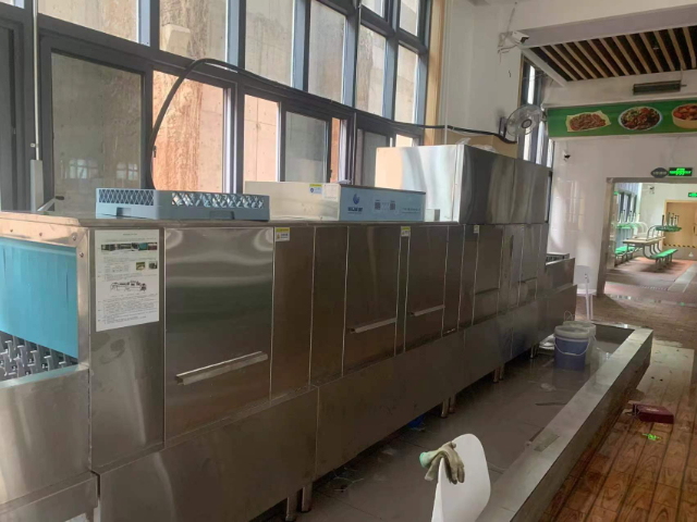 北海全自动洗碗机流水线 广州旭众食品机械供应