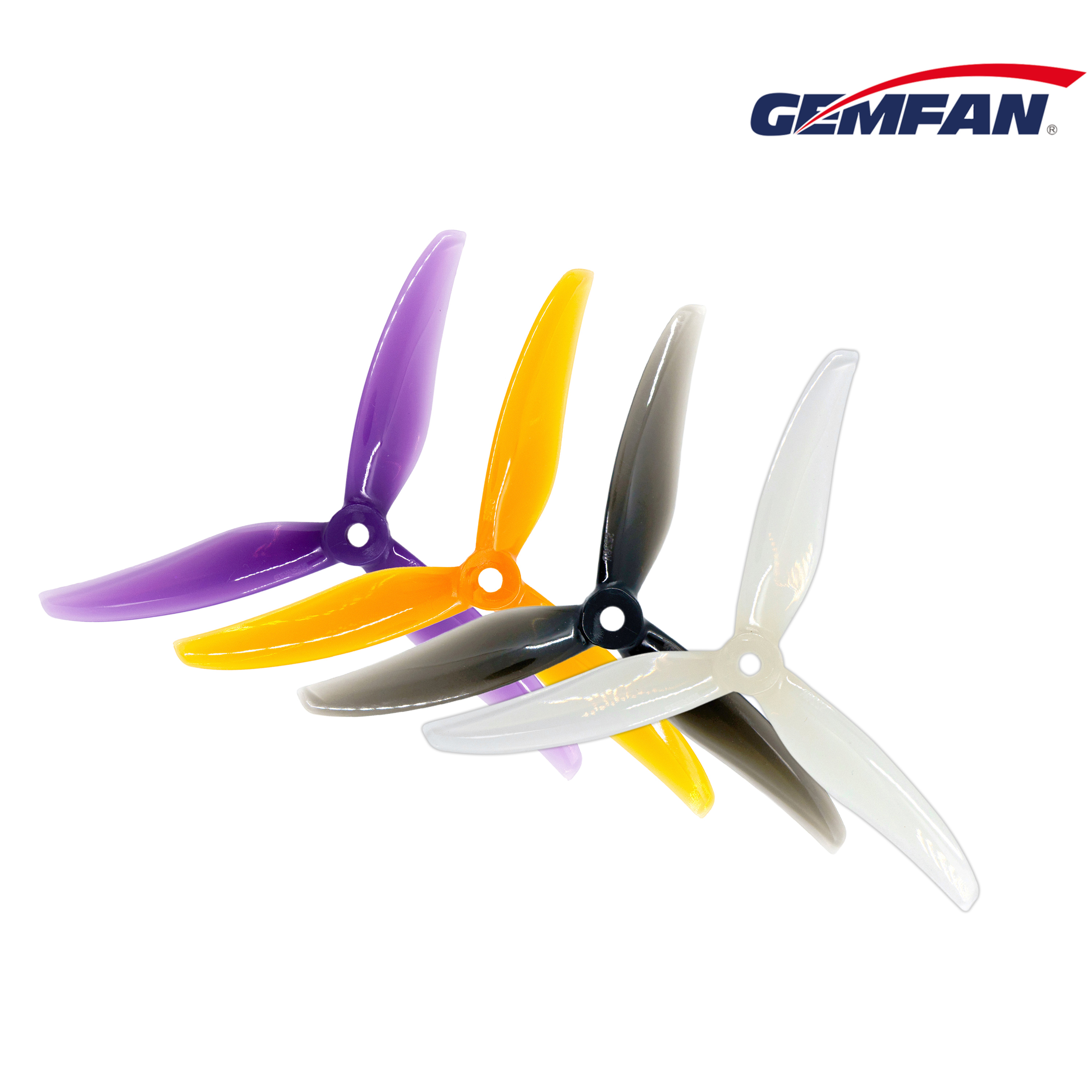 Gemfan Freestyle 5226 PC 3 Blade — Purple