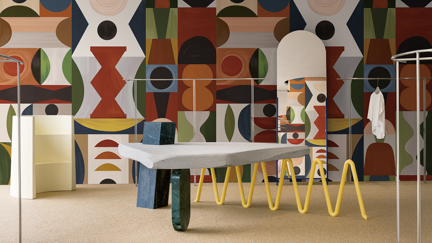 Modern Interior Wall Murals for Contemporary Space Design