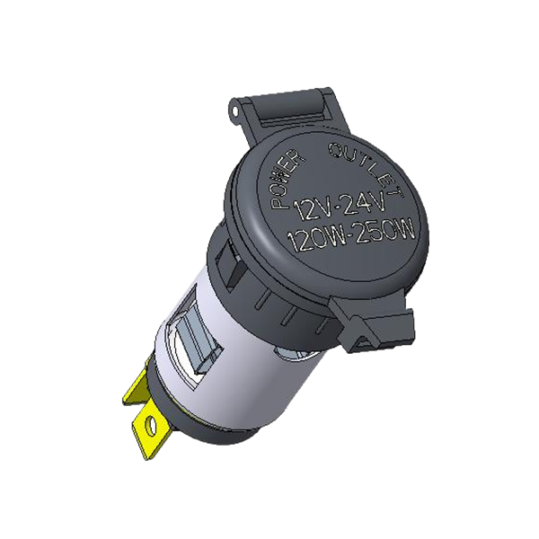 后備箱DC-12V-250W車載插座 DC 插座 | IP5K2 防護 | 兼容 英標(biāo)BS 1363 | CNNS 認(rèn)證
