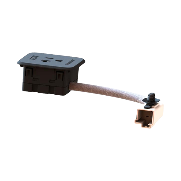 美式車(chē)規(guī)級(jí) 1900W 大功率 AC 插座 | IP5K2 防護(hù) | 兼容 NEMA 5-20P | CNNS 認(rèn)證