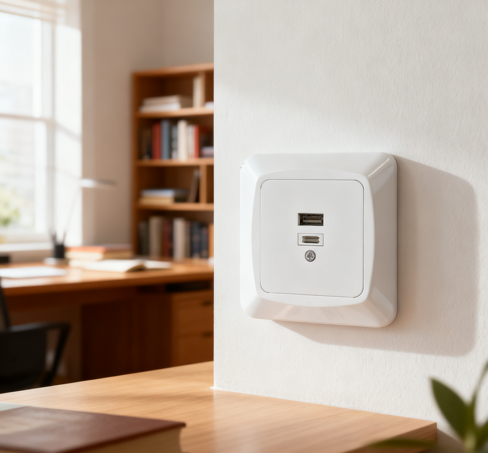 84/86 墻面A+C |65W大功率USB快充插座|CE ROSH認證